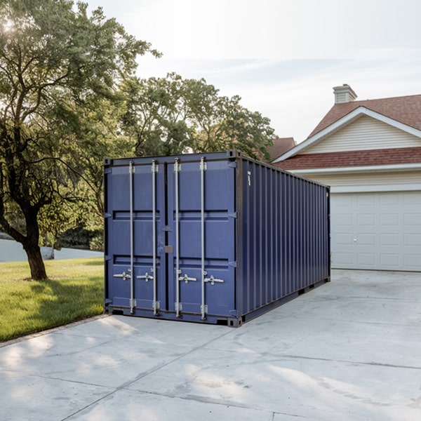 residential storage containers are designed to be weatherproof and come equipped with secure locking mechanisms